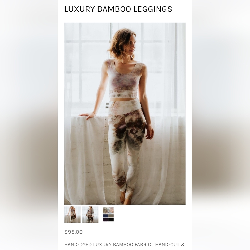 Bamboo leggings
